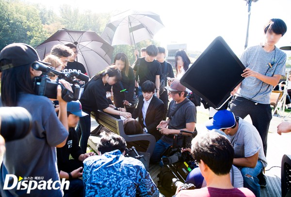 Lots of staff are watching